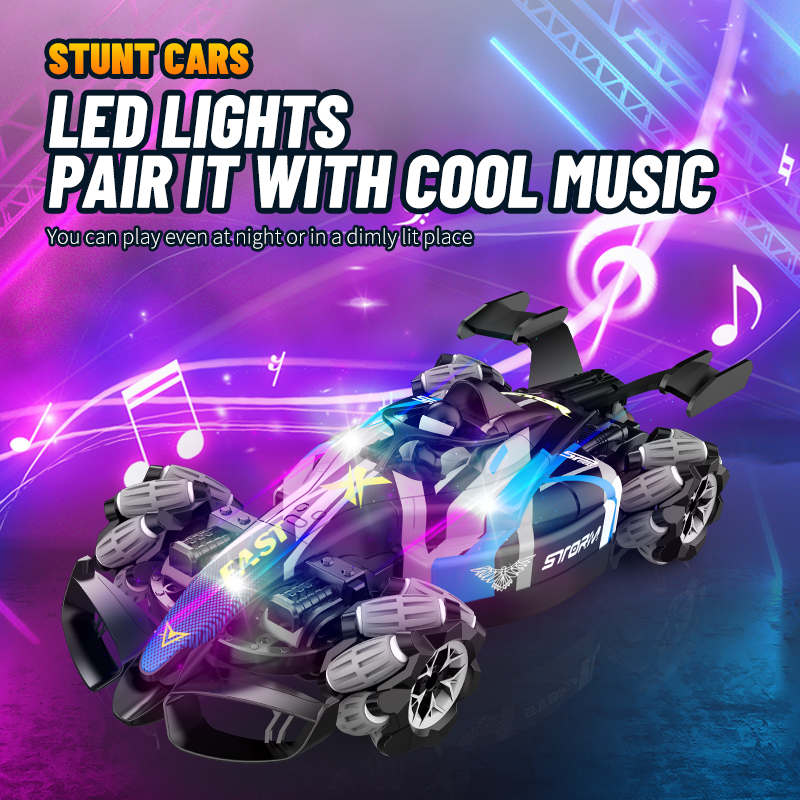 Dual 2.4G Remote Control Spray Light Stunt Drift Racing Car (3).jpg