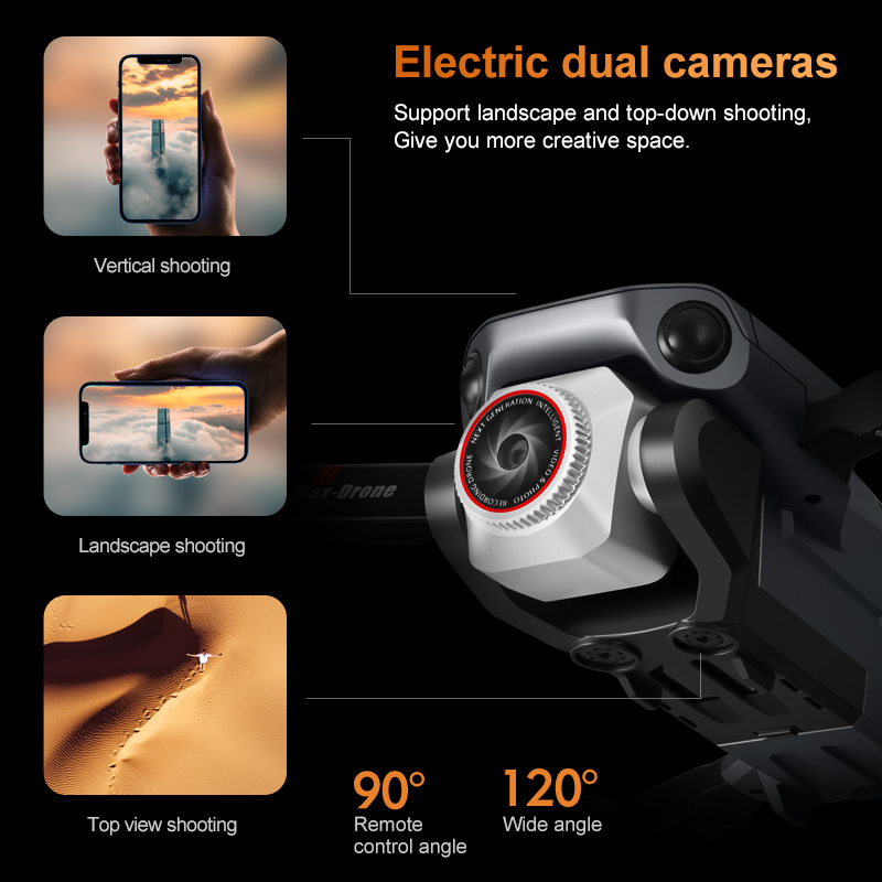 K6 Max Drone 4K Camera Obstacle Avoidance WIFI FPV (3)