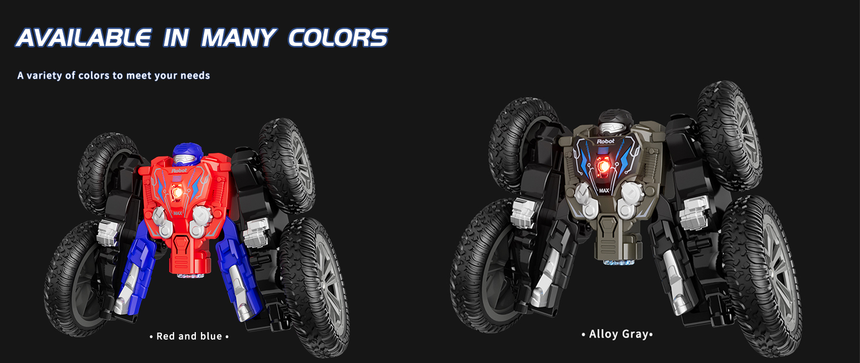 360° Stunt Car Toy LED Lights 2
