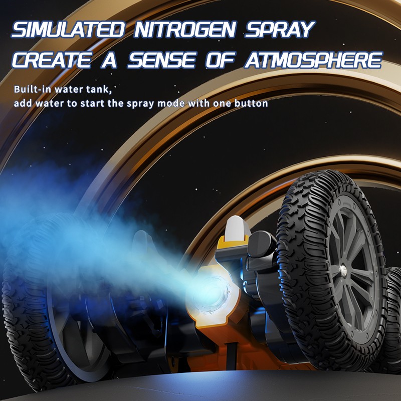 360° Stunt Car Toy LED Lights 2