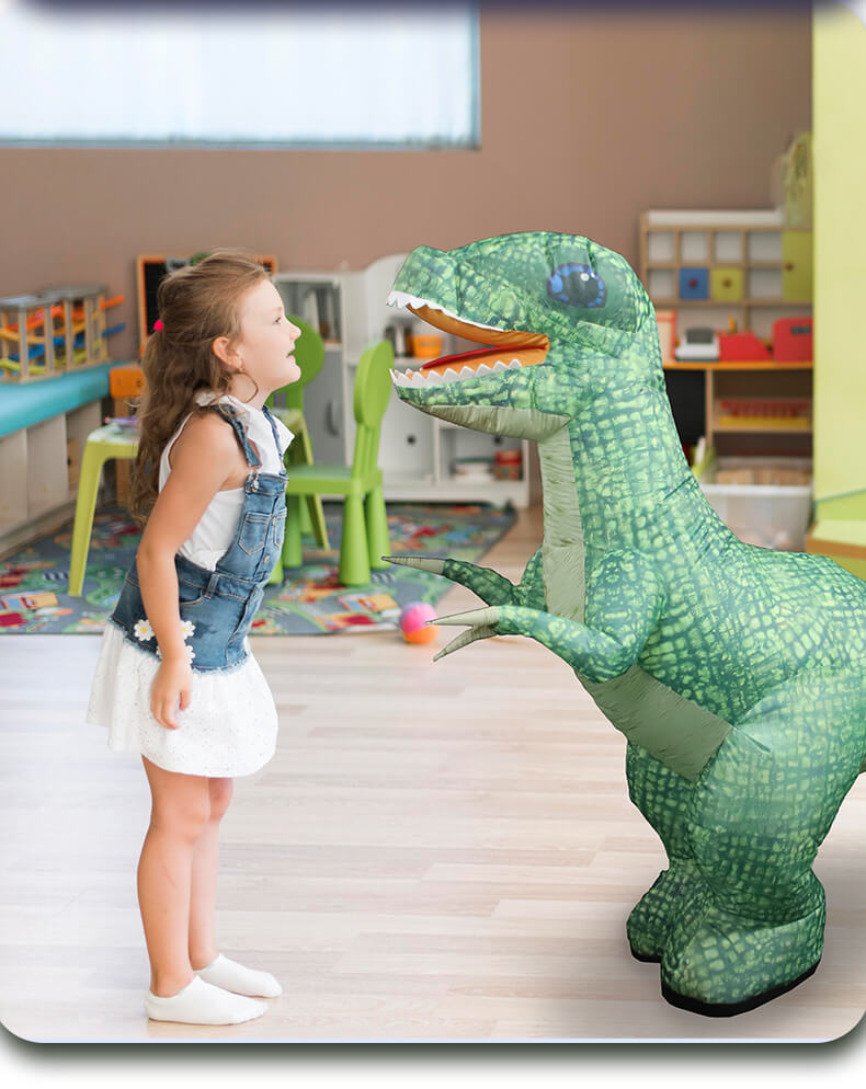 35.4 Inch RC Inflatable Giant Dinosaur Toy for Kids with Remote Control